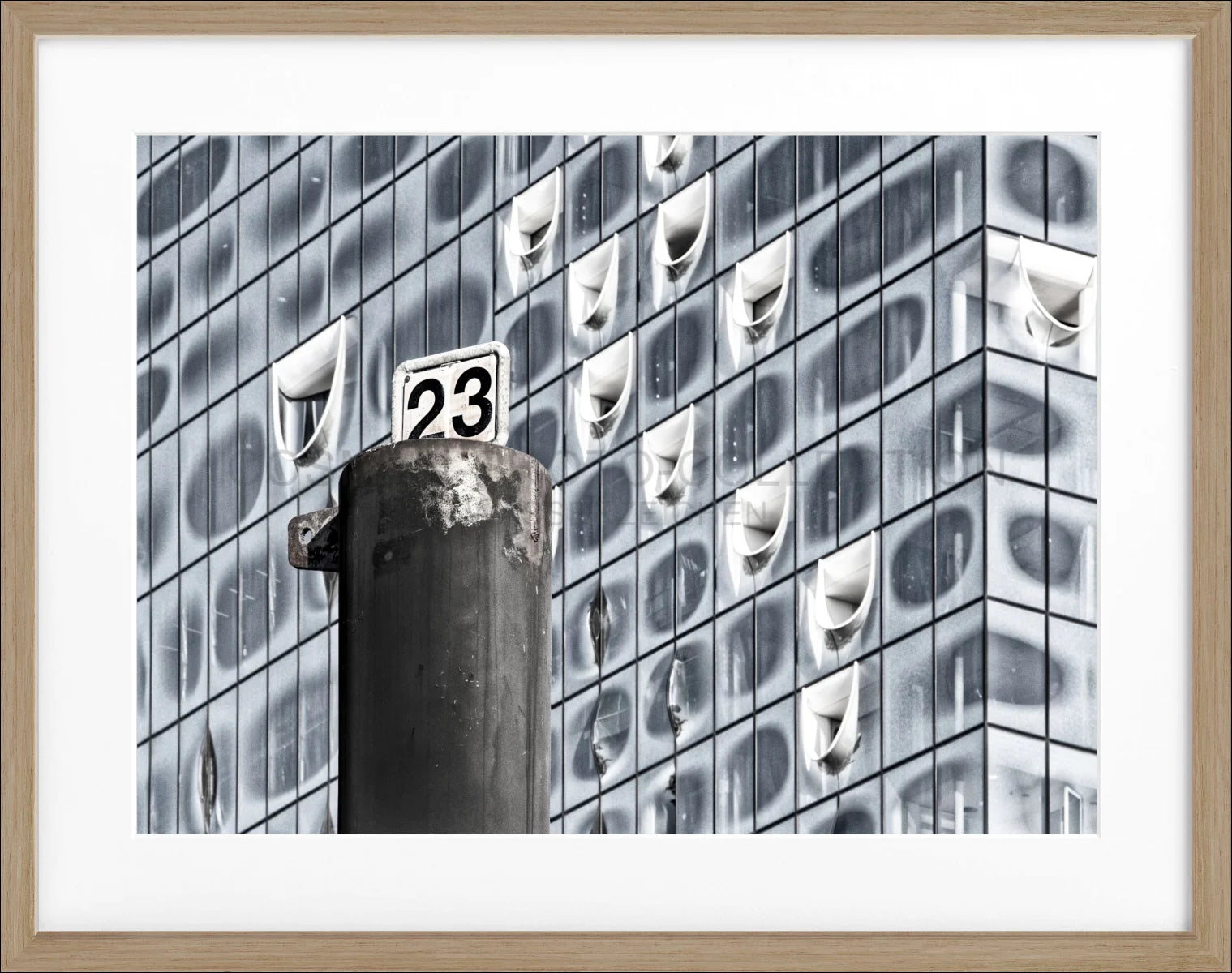 Poster mit Rahmen Hamburg ’Elphi’ HH21 - Wandbilder