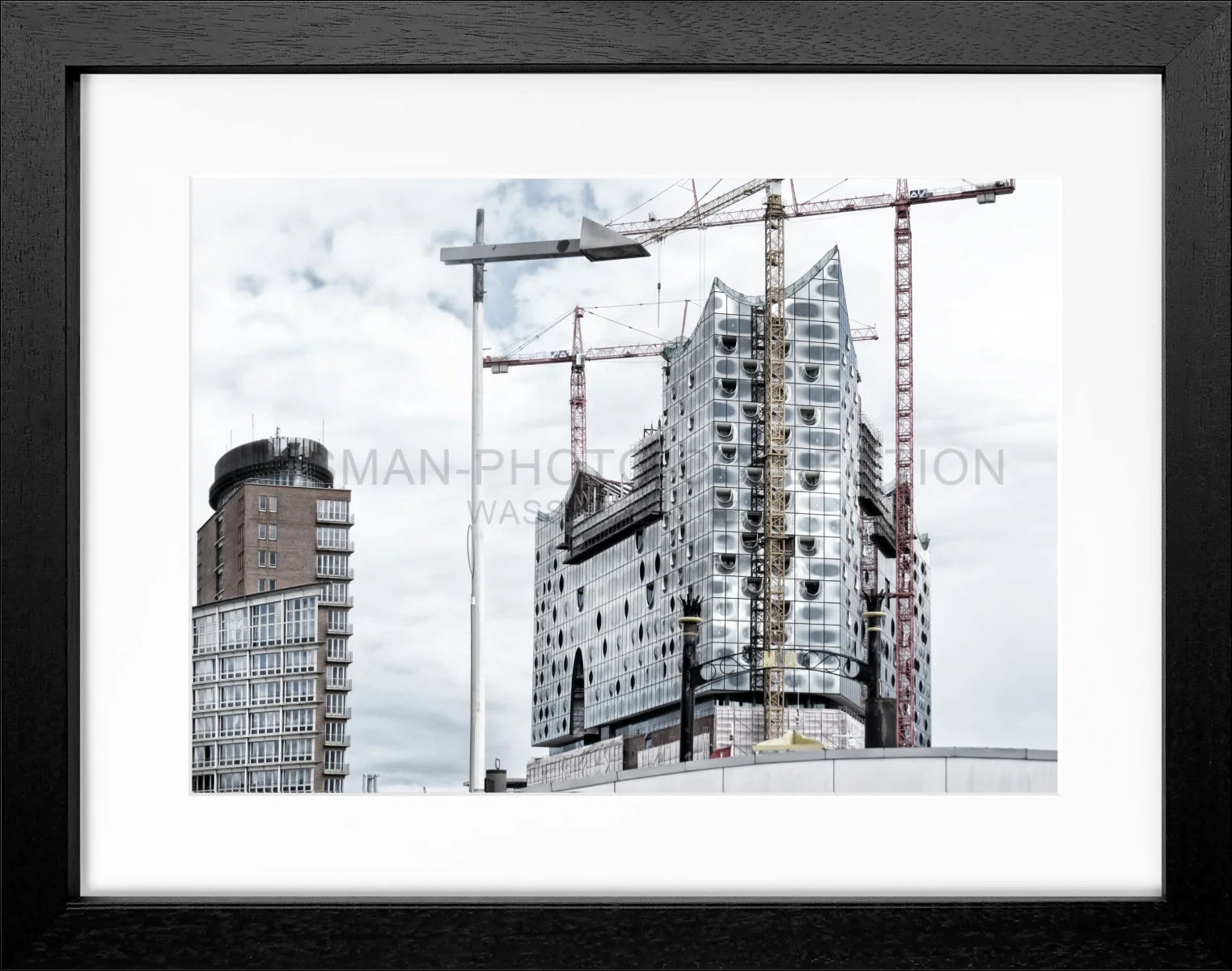 Poster mit Rahmen Hamburg ’Elphi’ HH23 - Wandbilder