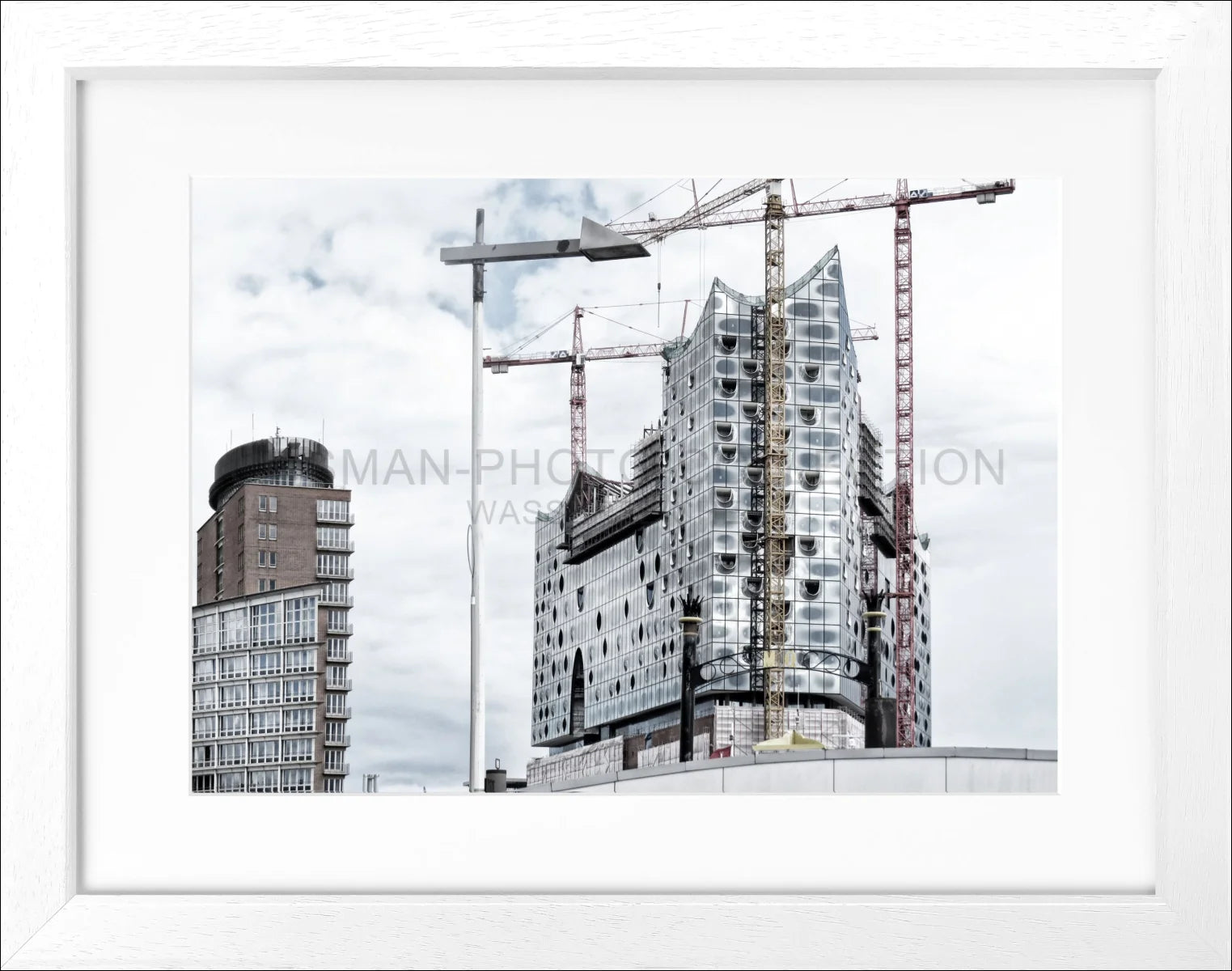 Poster mit Rahmen Hamburg ’Elphi’ HH23 - Wandbilder