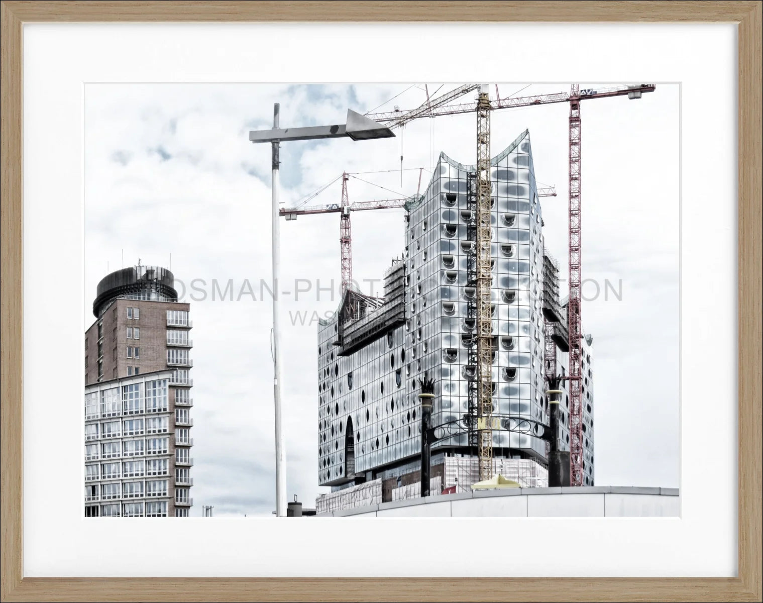Poster mit Rahmen Hamburg ’Elphi’ HH23 - Wandbilder