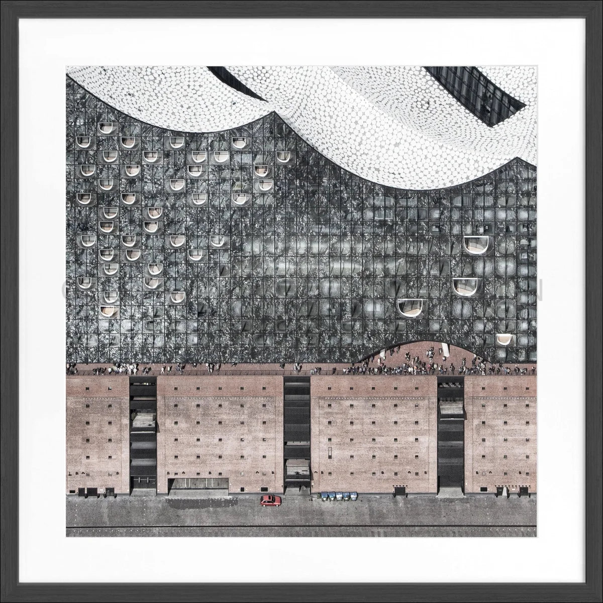 Poster mit Rahmen Hamburg ’Elphi’ HH42 - Wandbilder