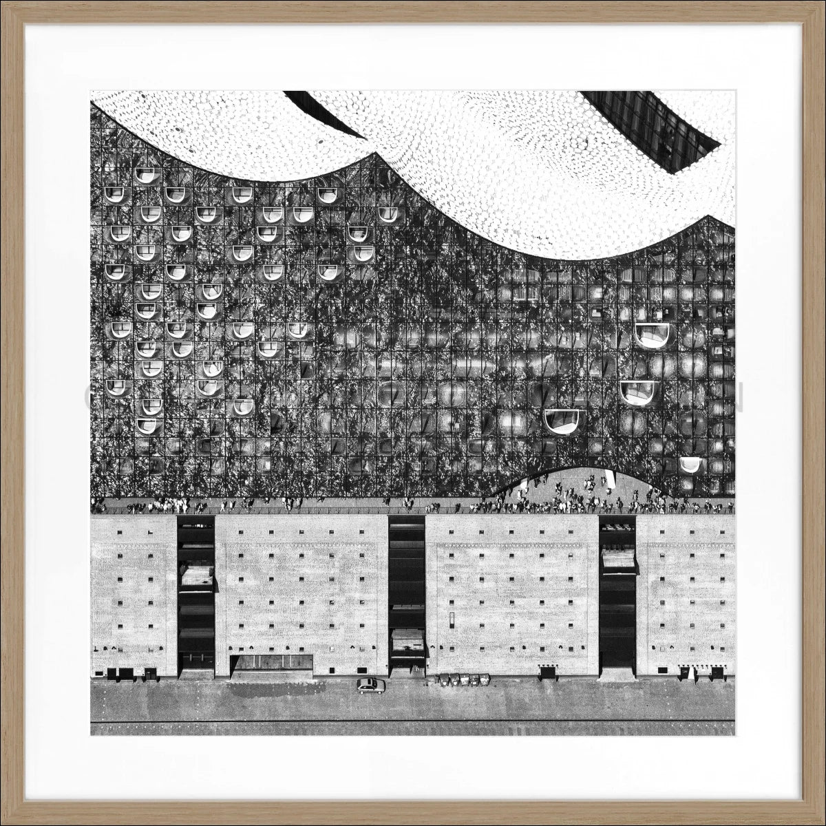 Poster mit Rahmen Hamburg ’Elphi’ HH42 - Wandbilder