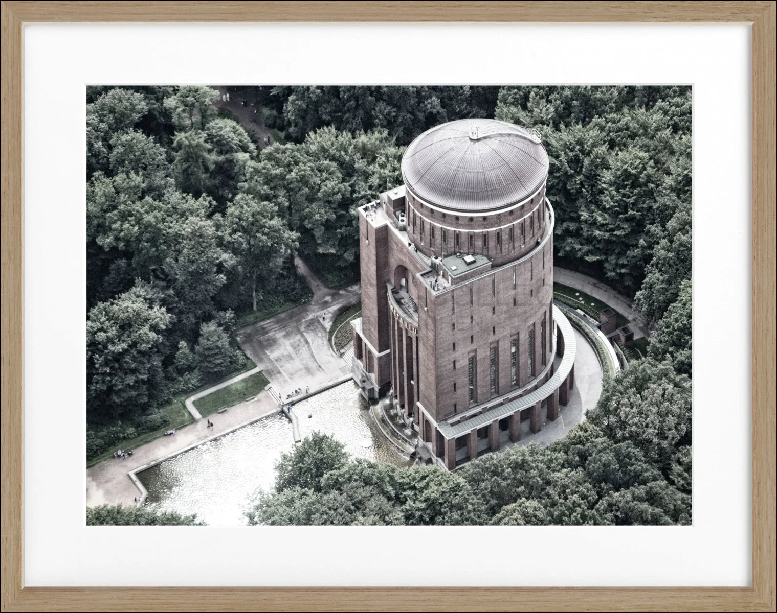 Poster mit Rahmen Hamburg ’Planetarium’ HH14 - Wandbilder