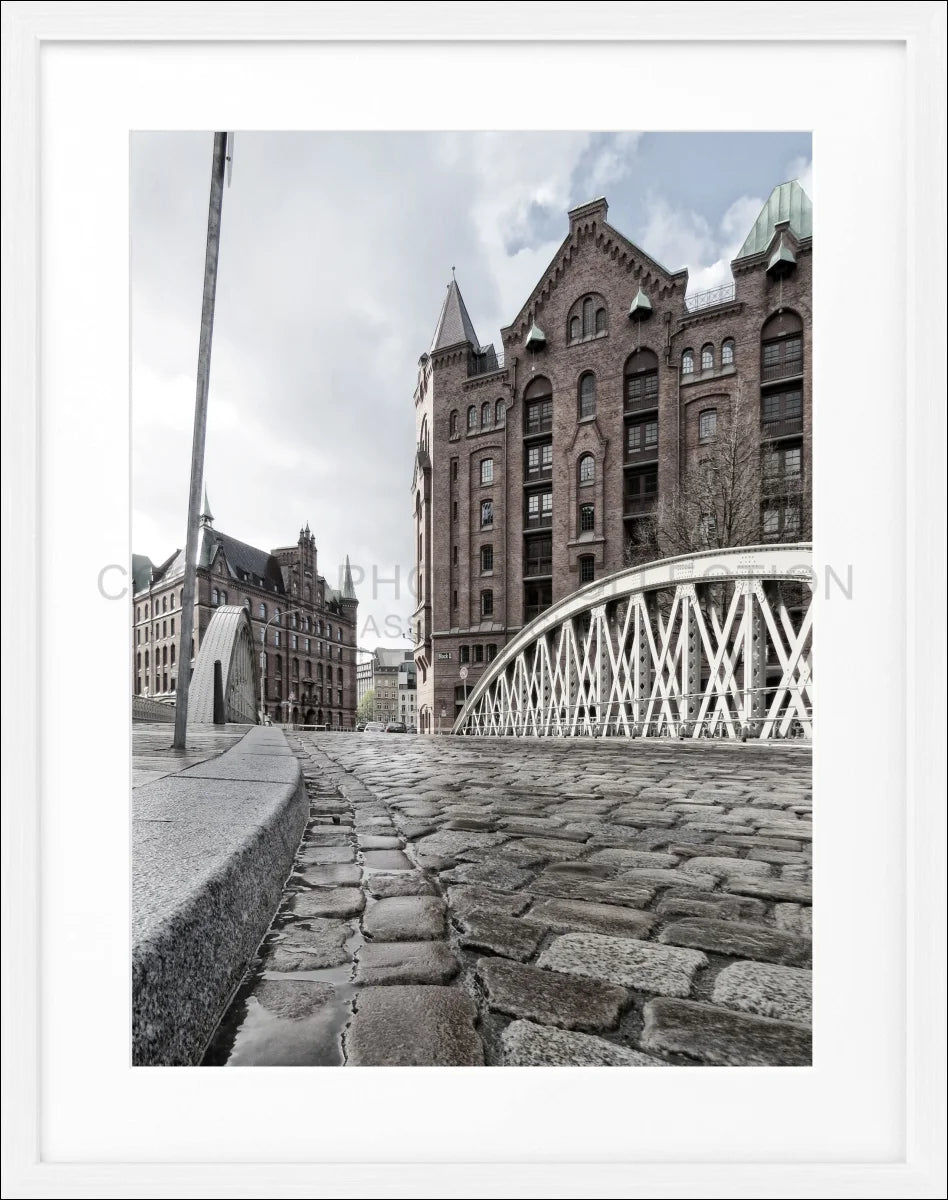 Poster mit Rahmen Hamburg ’Speicherstadt’ HH31 - Wandbilder