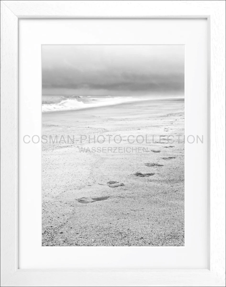 Poster mit Rahmen Hamptons Long Island ’Beach’ HM16