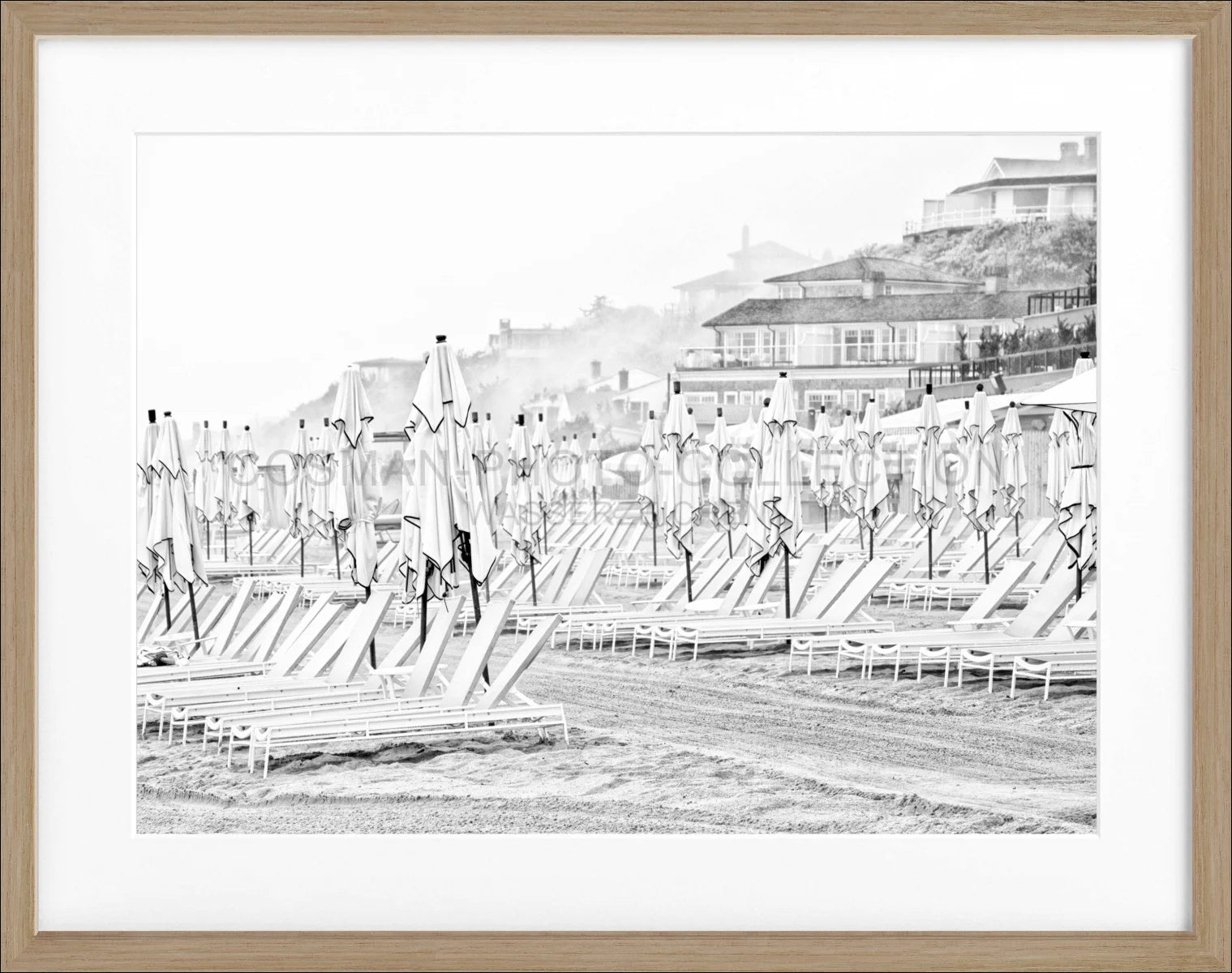 Poster mit Rahmen Hamptons Long Island ’Beach’ HM20