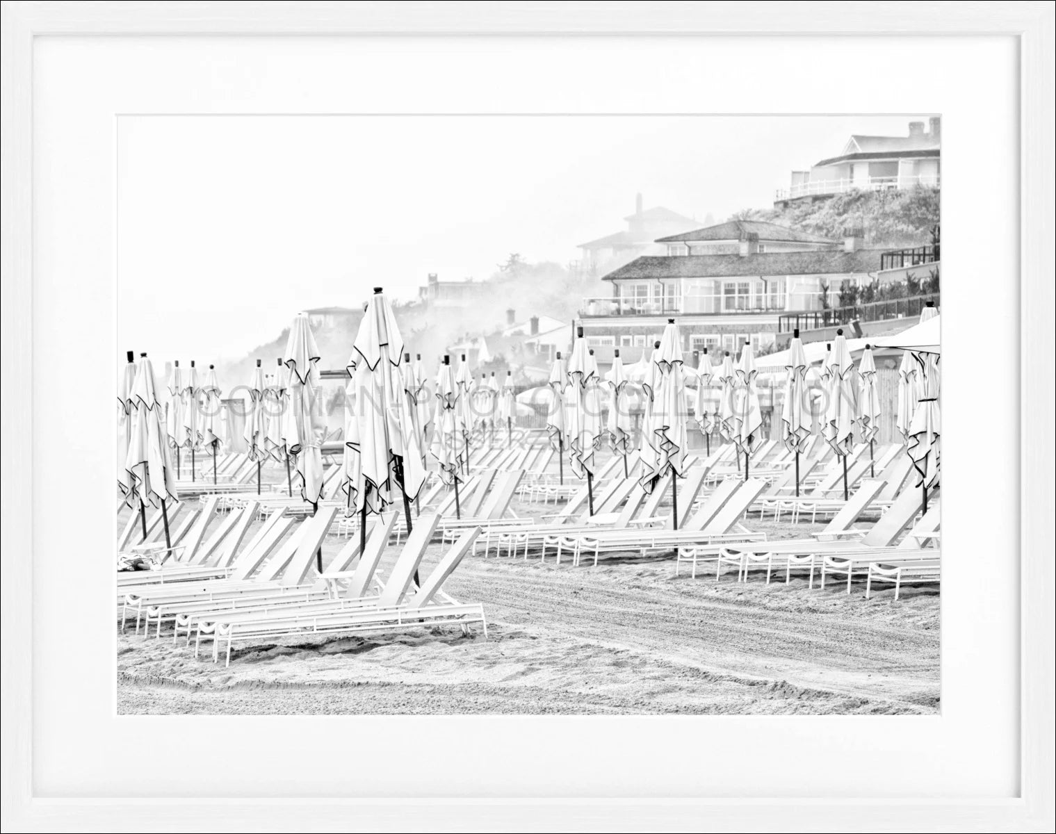 Poster mit Rahmen Hamptons Long Island ’Beach’ HM20