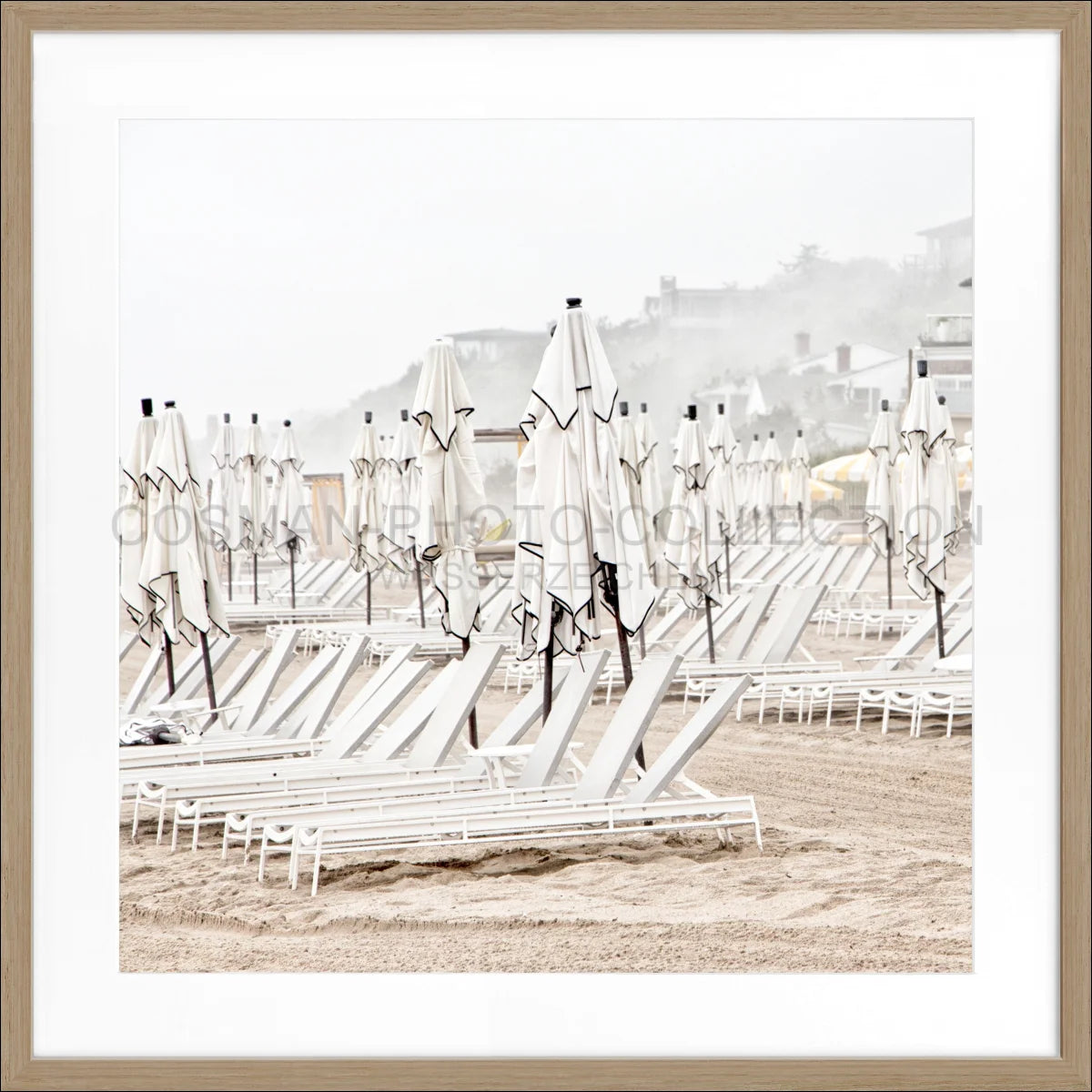 Poster mit Rahmen Hamptons Long Island ’Beach’ HM20Q