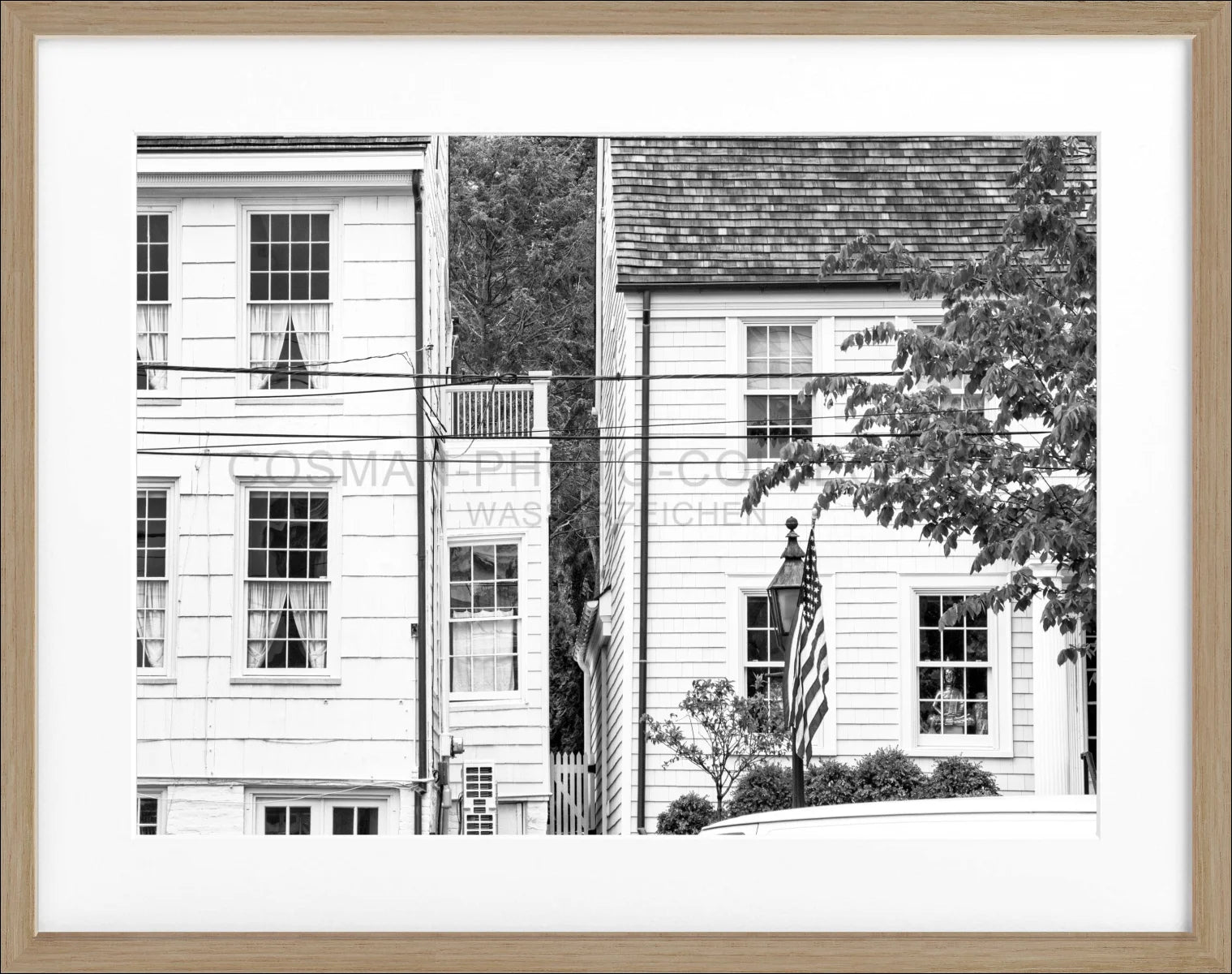 Poster mit Rahmen Hamptons Long Island HM22 - Wandbilder