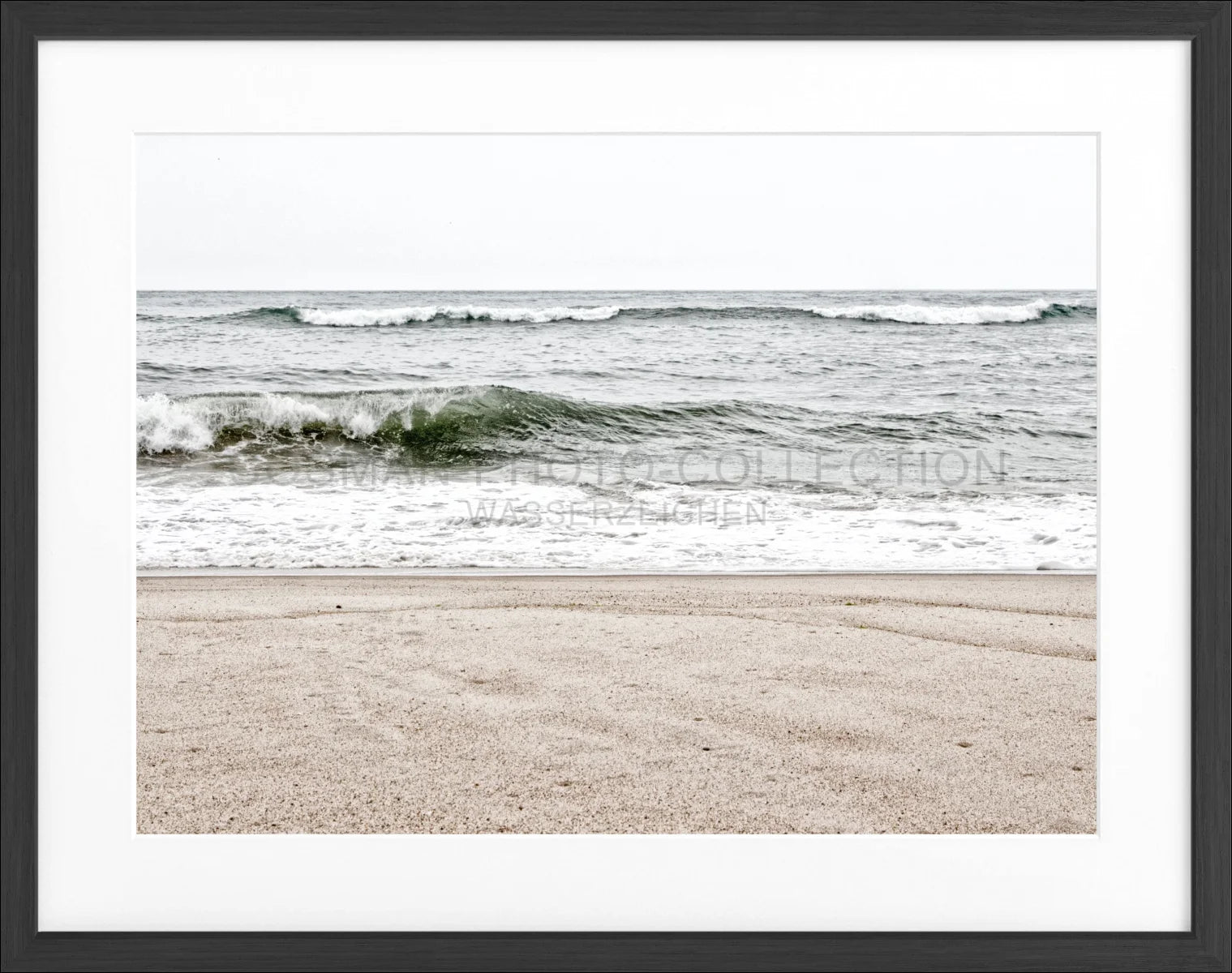 Poster mit Rahmen Hamptons Long Island ’Ocean’ HM21