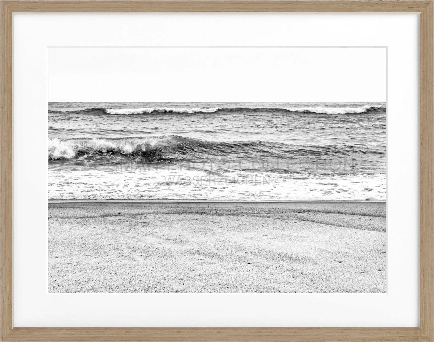 Poster mit Rahmen Hamptons Long Island ’Ocean’ HM21