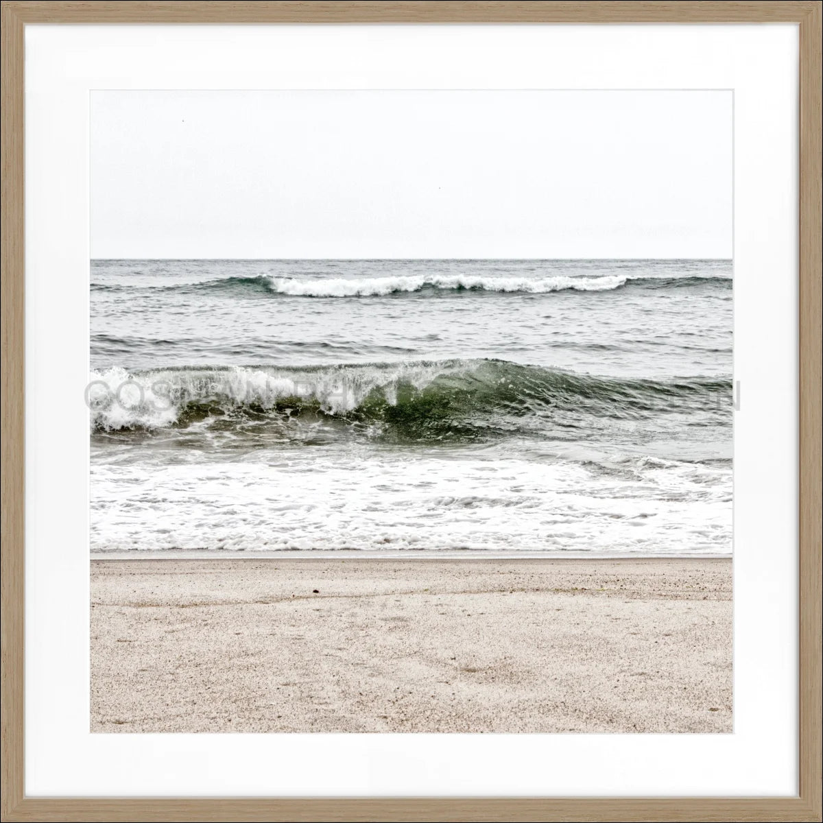 Poster mit Rahmen Hamptons Long Island ’Ocean’ HM21Q