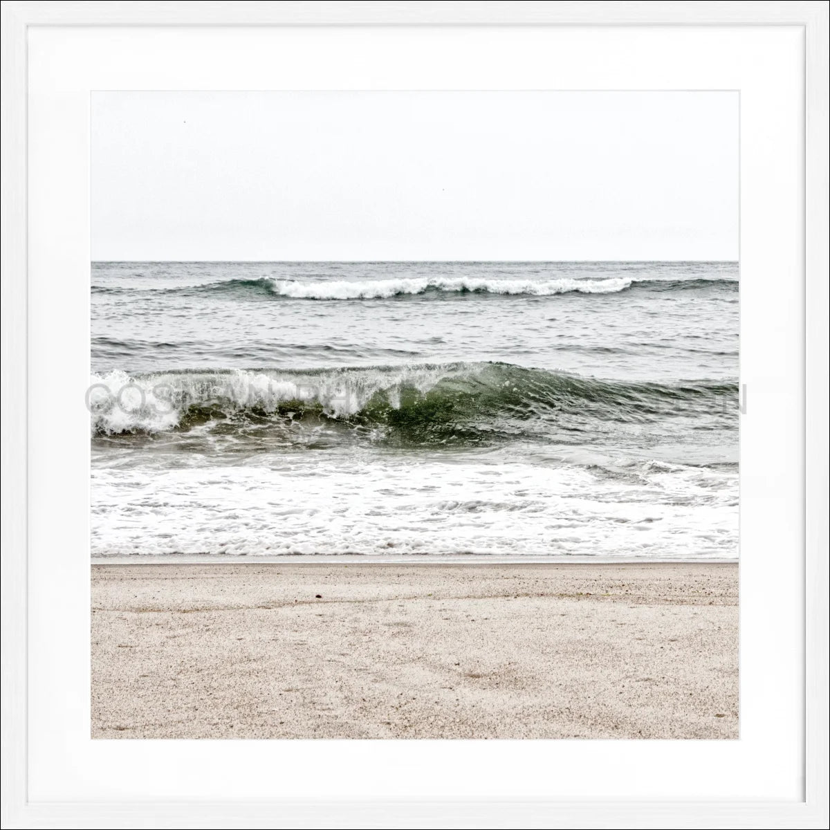 Poster mit Rahmen Hamptons Long Island ’Ocean’ HM21Q