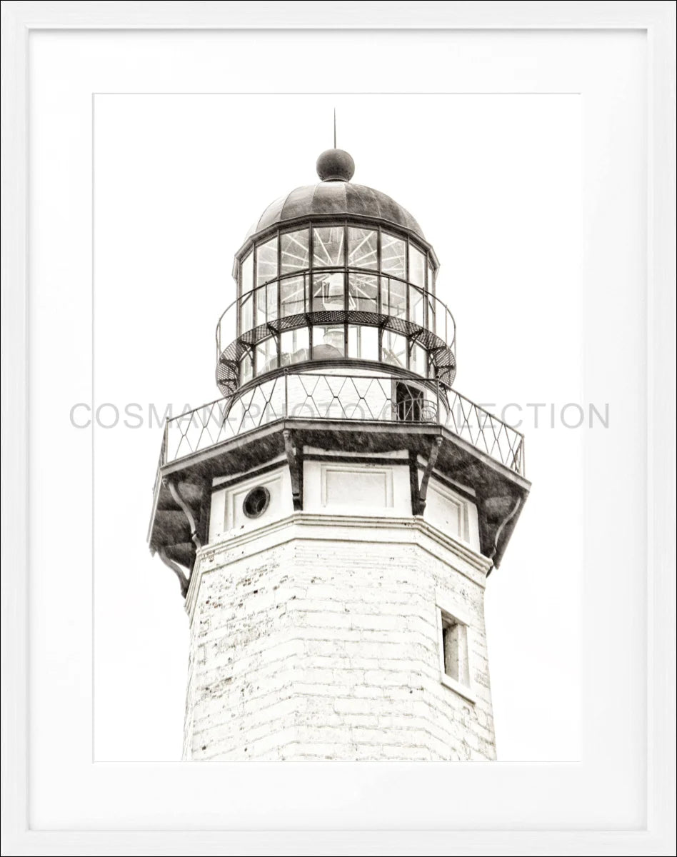 Poster mit Rahmen Hamptons Montauk ’Lighthouse’ HM13