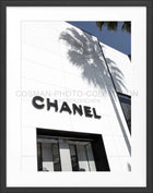 Indrammet plakat Californien Beverly Hills 'CHANEL' FW05