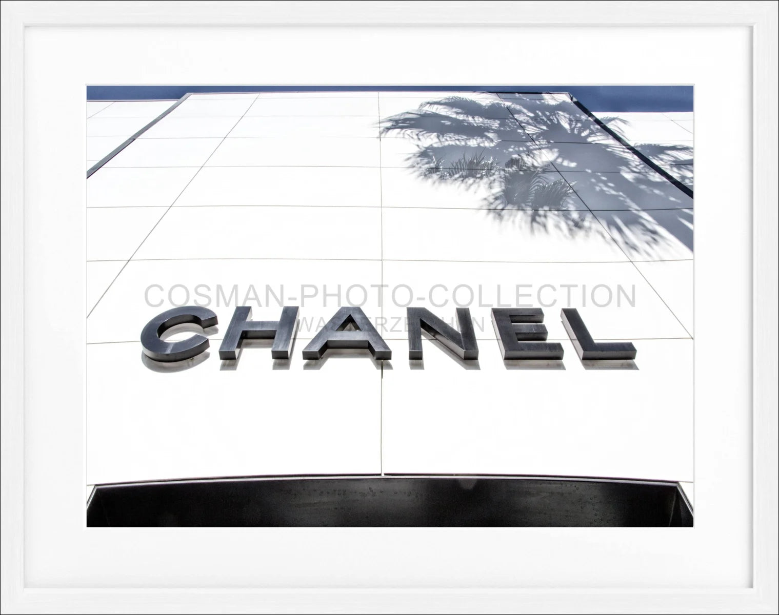 Poster mit Rahmen Kalifornien Beverly Hills ’CHANEL’ HW06