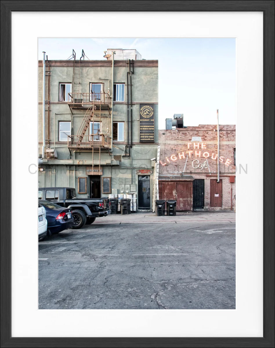 Poster mit Rahmen Kalifornien ’Hermosa Beach’ K159