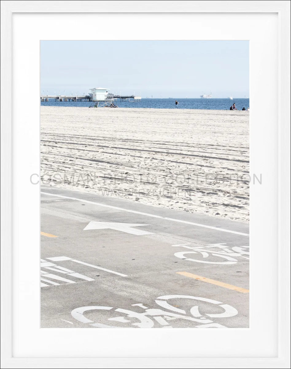 Poster mit Rahmen Kalifornien ’Huntington Beach’ K139