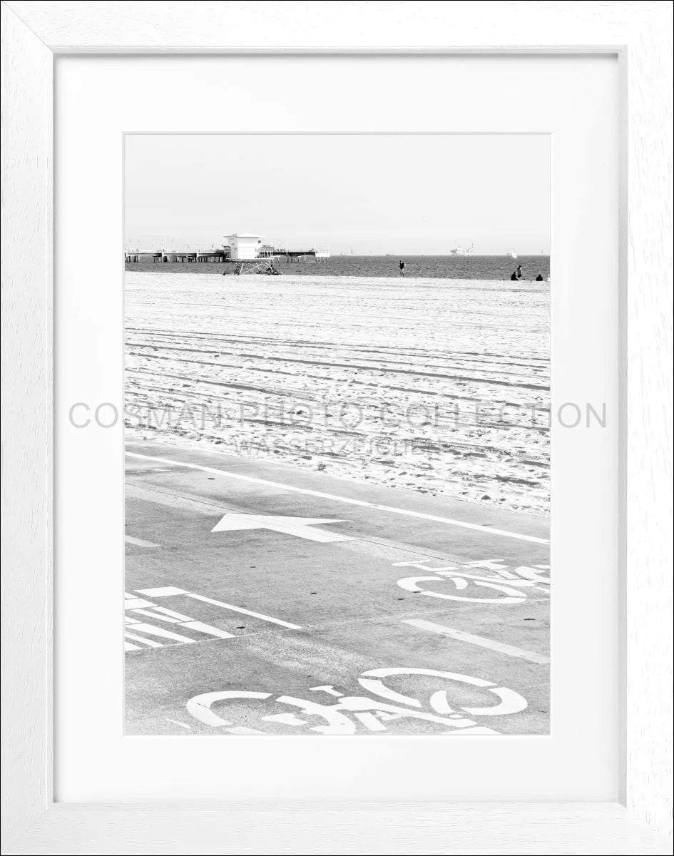 Poster mit Rahmen Kalifornien ’Huntington Beach’ K139