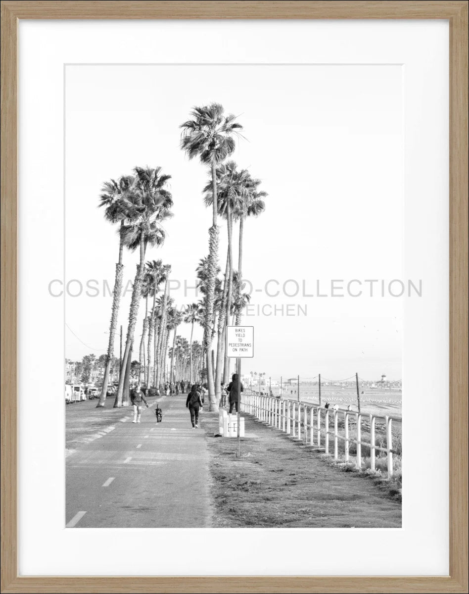 Poster mit Rahmen Kalifornien ’Huntington Beach’ K152