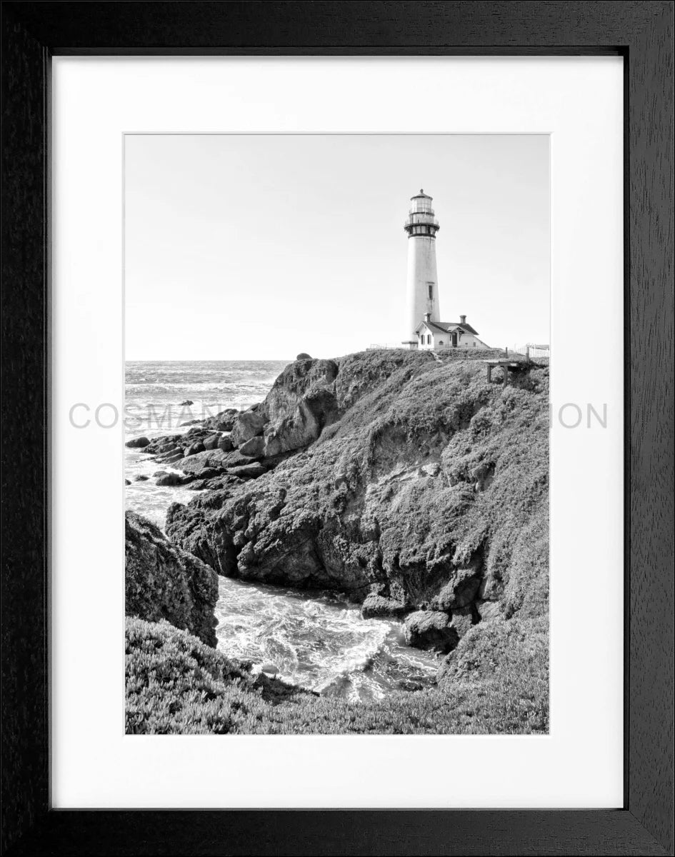 Poster mit Rahmen Kalifornien ’Lighthouse’ L07 - Wandbilder