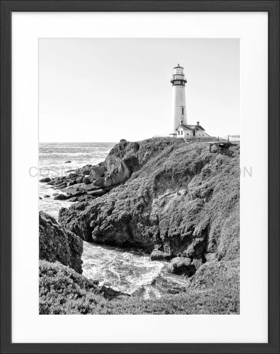 Poster mit Rahmen Kalifornien ’Lighthouse’ L07 - Wandbilder