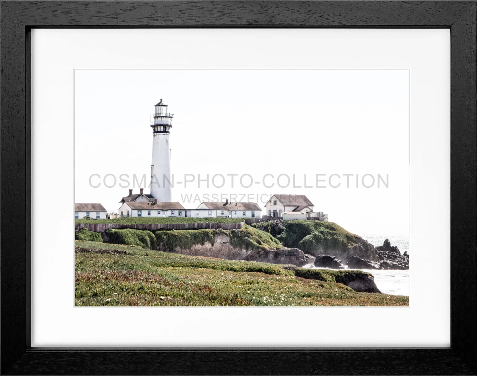 Poster mit Rahmen Kalifornien ’Lighthouse’ L10 - Wandbilder