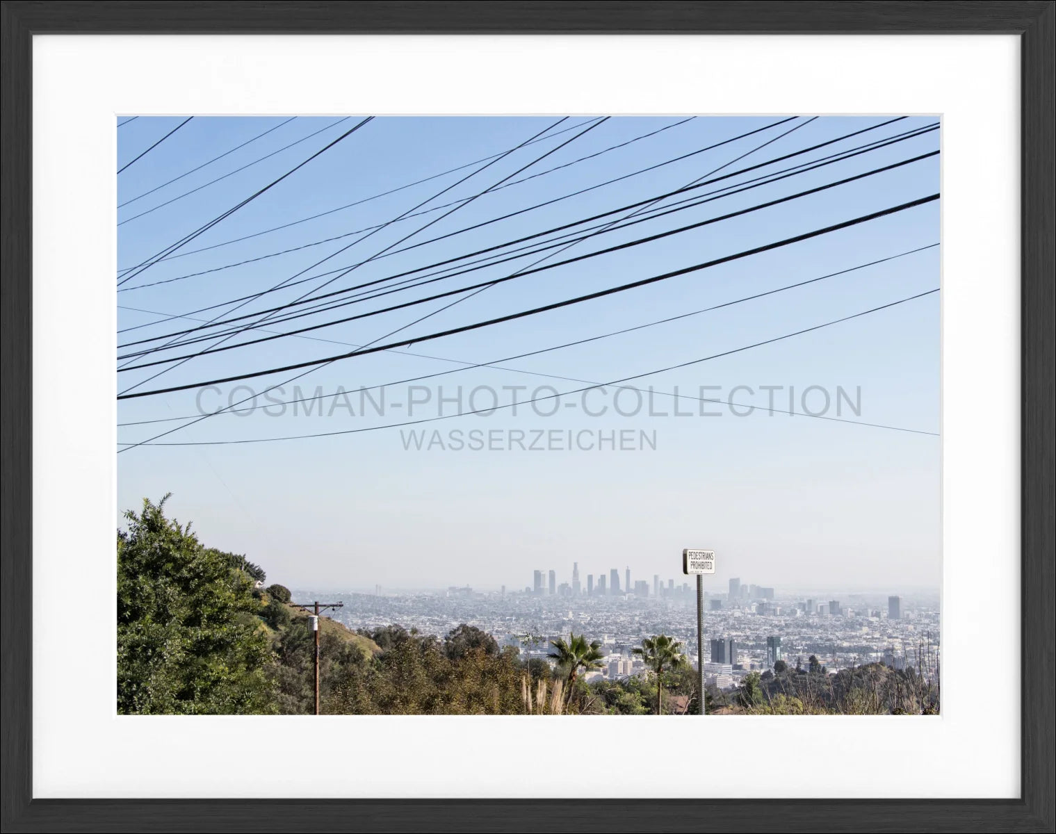 Poster mit Rahmen Kalifornien Los Angeles K138 - Wandbilder