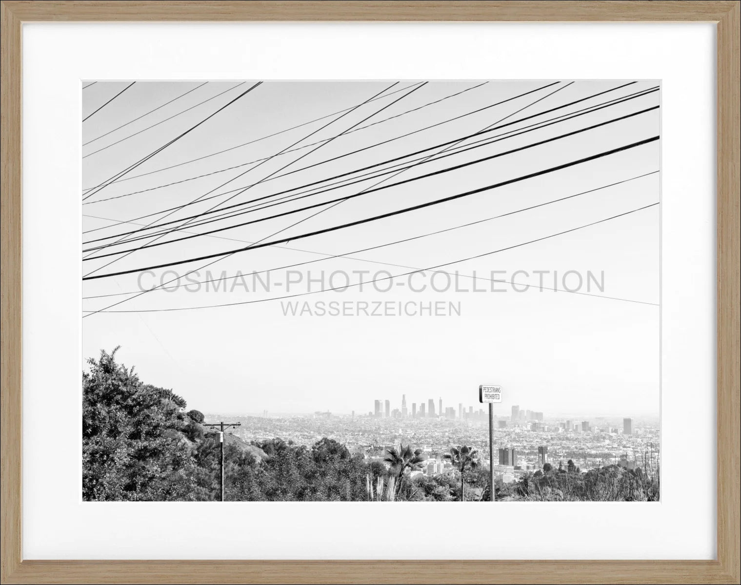 Poster mit Rahmen Kalifornien Los Angeles K138 - Wandbilder