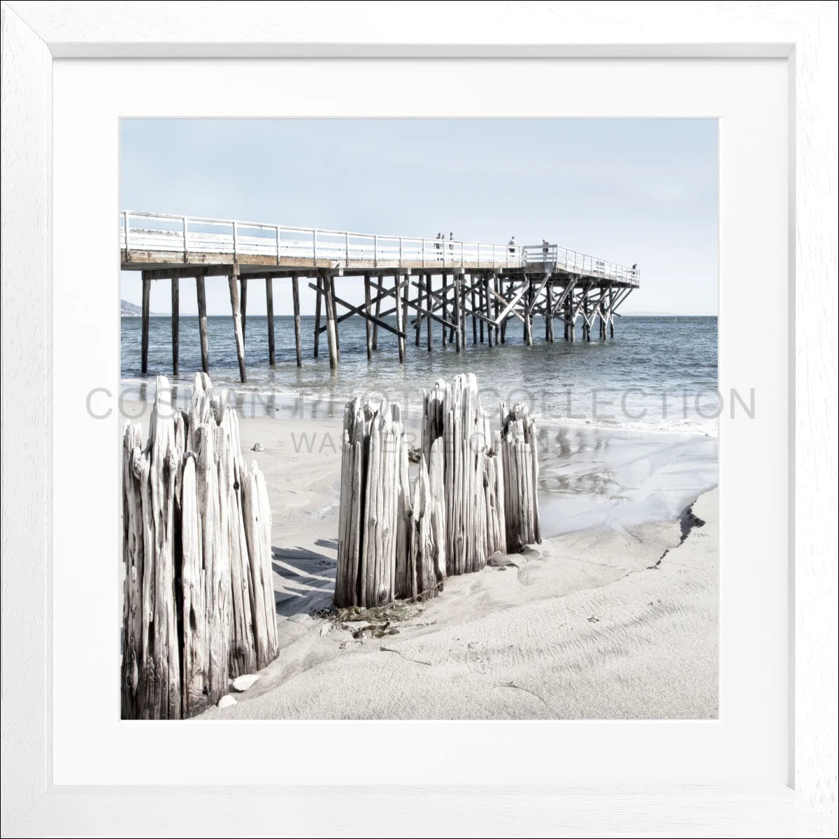 Poster mit Rahmen Kalifornien Malibu Beach K65Q - Wandbilder