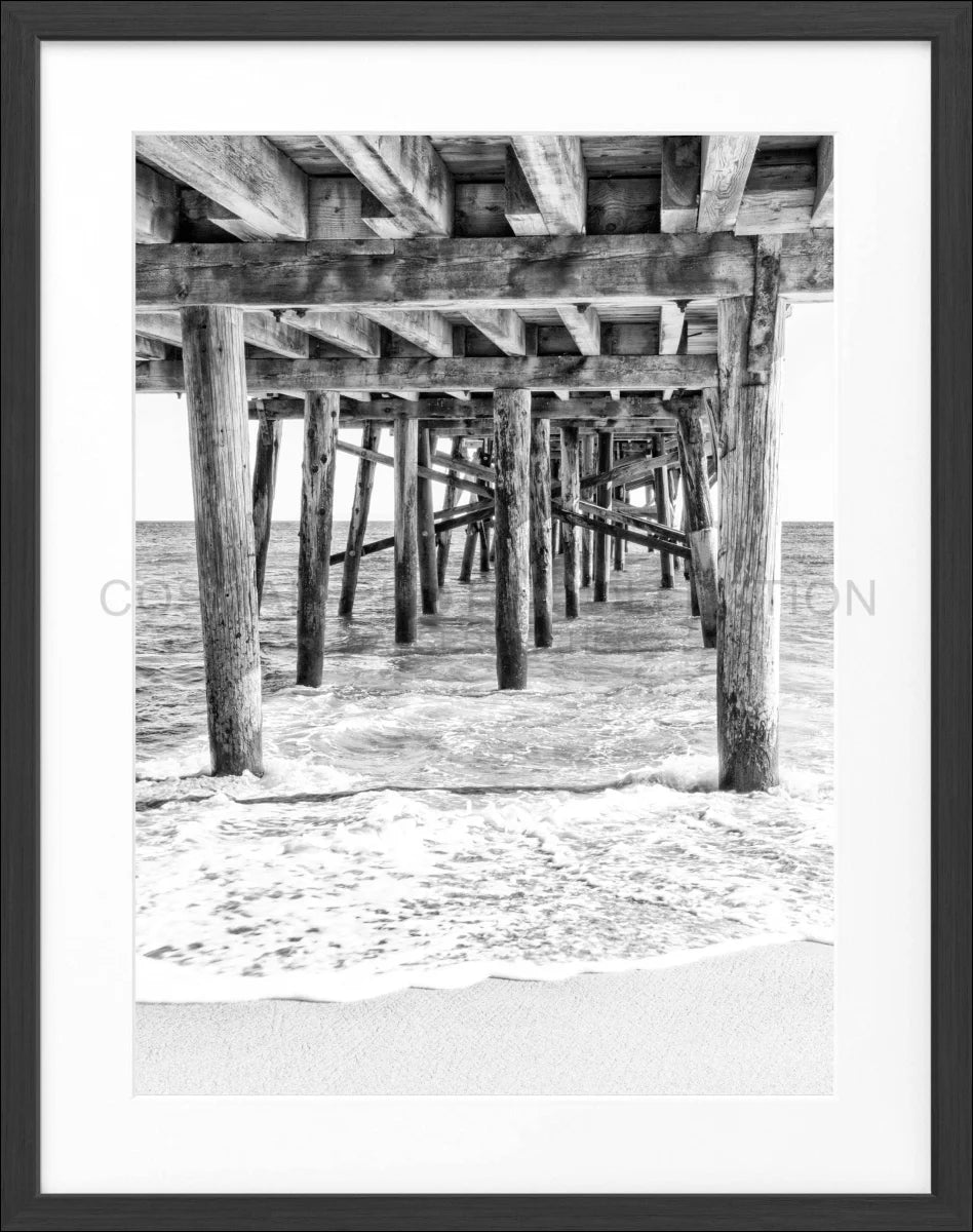 Poster mit Rahmen Kalifornien Malibu ’Pier’ K66 - Wandbilder