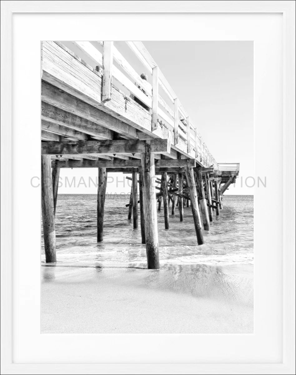 Poster mit Rahmen Kalifornien Malibu ’Pier’ K69 - Wandbilder
