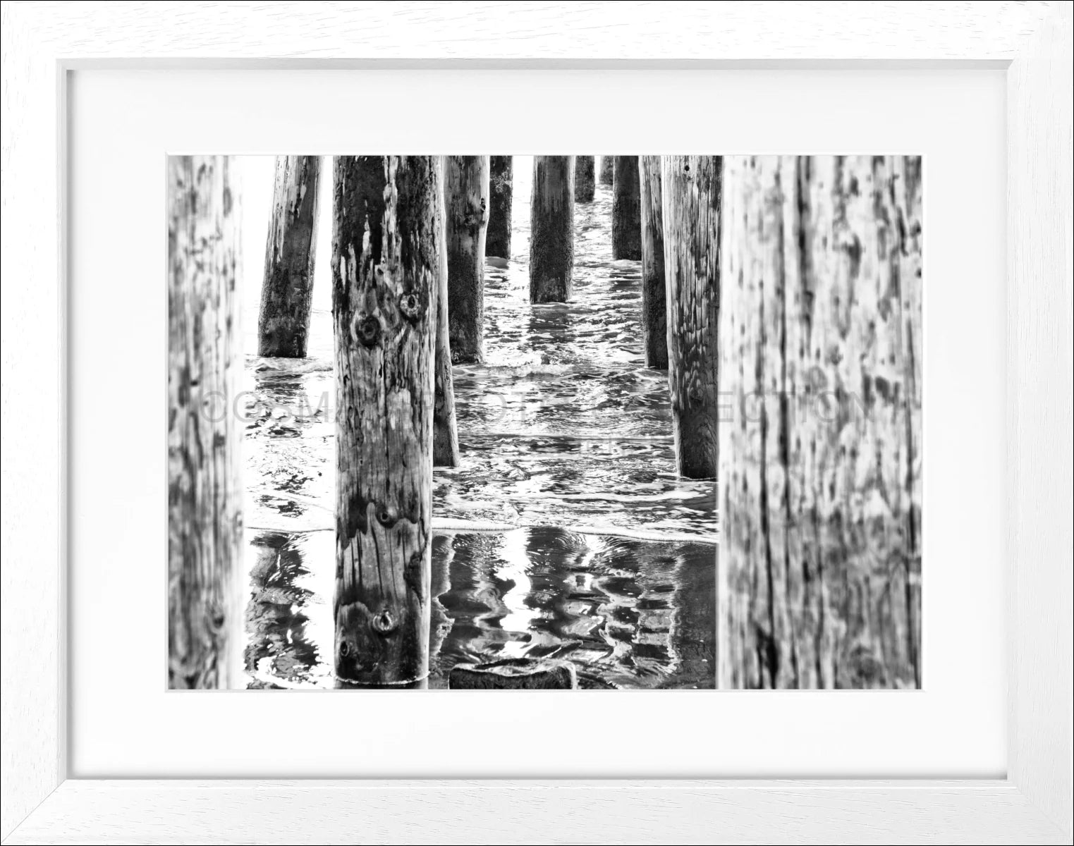 Poster mit Rahmen Kalifornien ’Pier’ K15 - Wandbilder