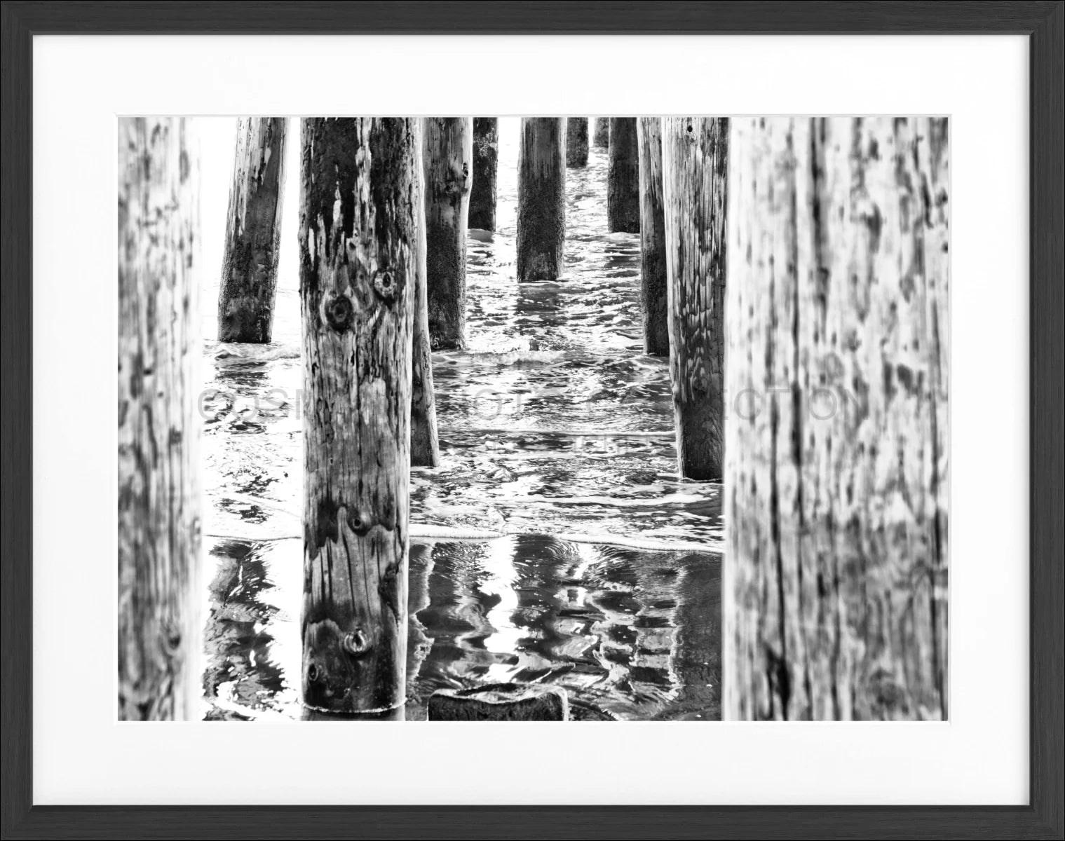 Poster mit Rahmen Kalifornien ’Pier’ K15 - Wandbilder