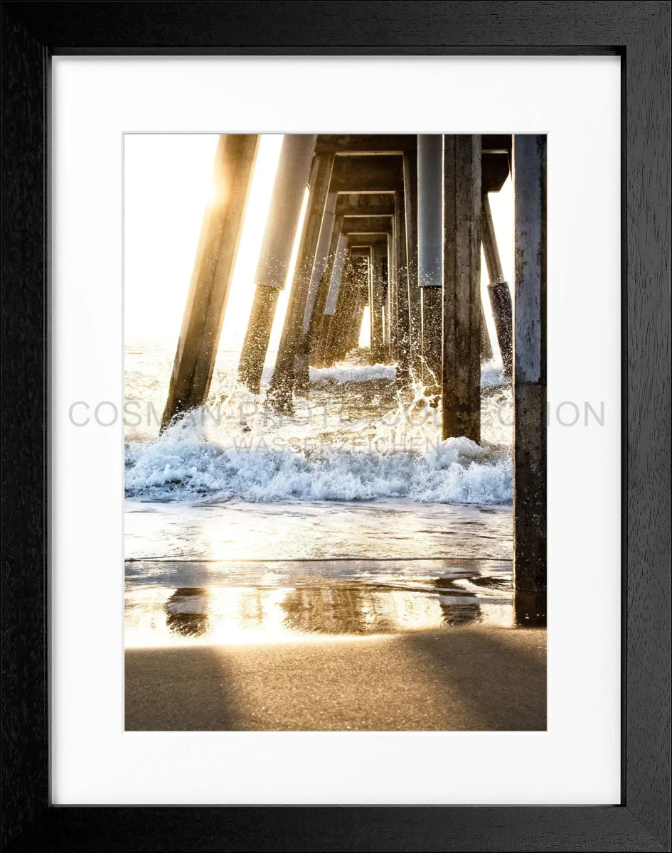 Poster mit Rahmen Kalifornien ’Pier’ K167 - Wandbilder