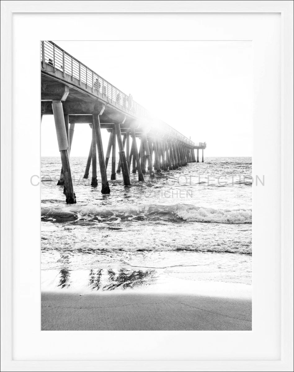 Poster mit Rahmen Kalifornien ’Pier’ K169 - Wandbilder