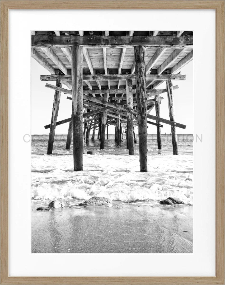 Poster mit Rahmen Kalifornien ’Pier’ K85 - Wandbilder