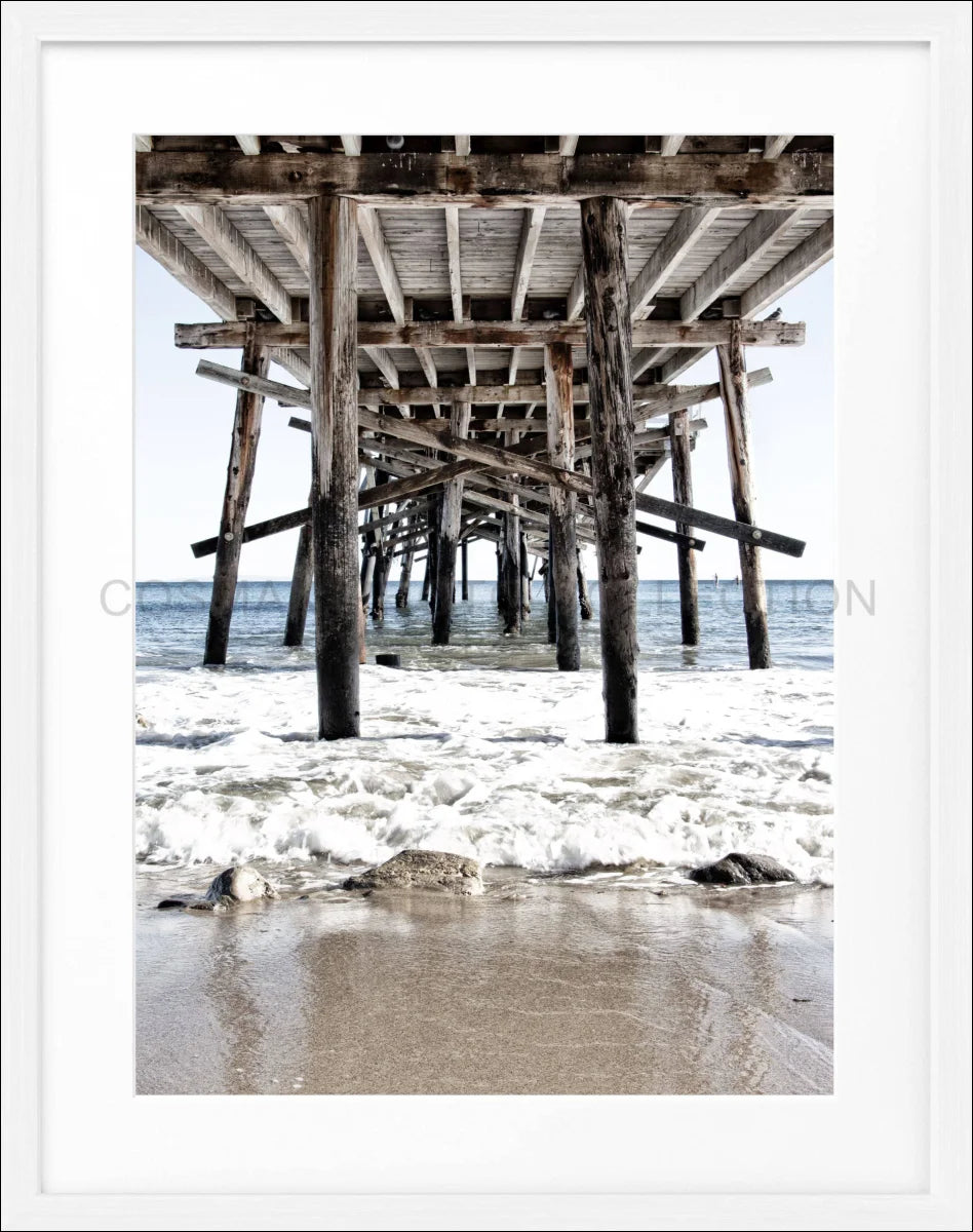 Poster mit Rahmen Kalifornien ’Pier’ K85 - Wandbilder