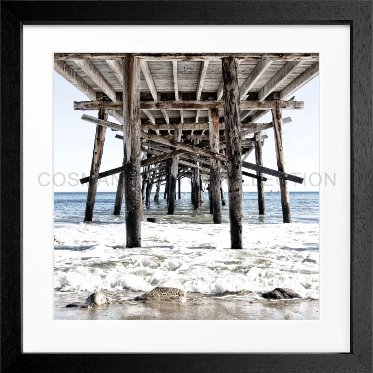 Poster mit Rahmen Kalifornien ’Pier’ K85Q - Wandbilder