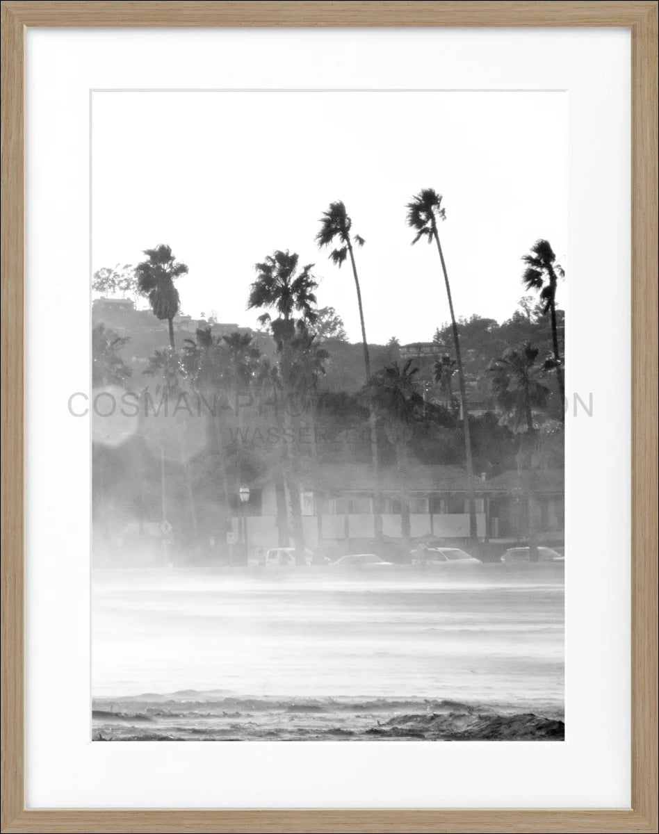 Poster mit Rahmen Kalifornien Santa Barbara K17 - Wandbilder