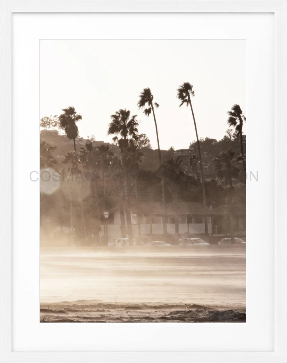 Poster mit Rahmen Kalifornien Santa Barbara K17 - Wandbilder