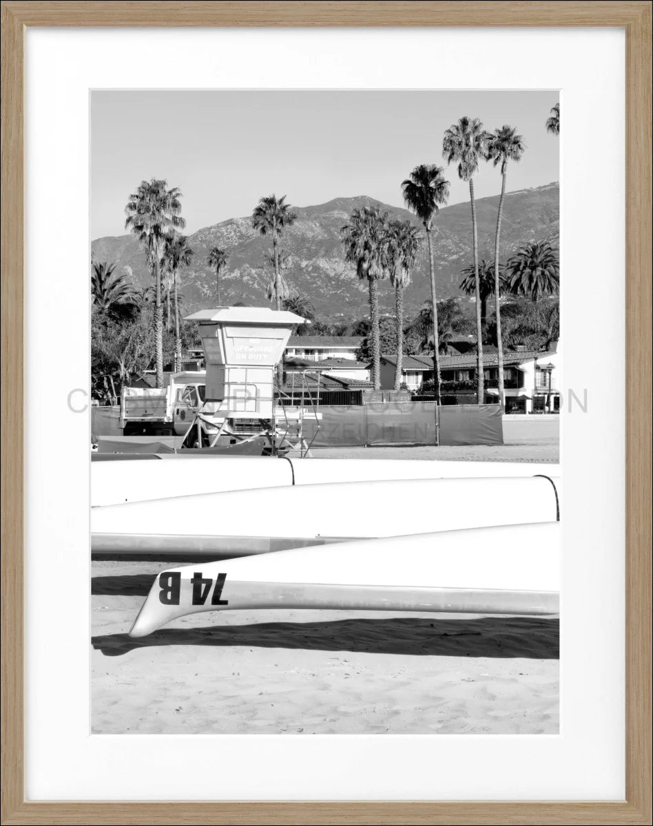 Poster mit Rahmen Kalifornien Santa Barbara K26 - Wandbilder