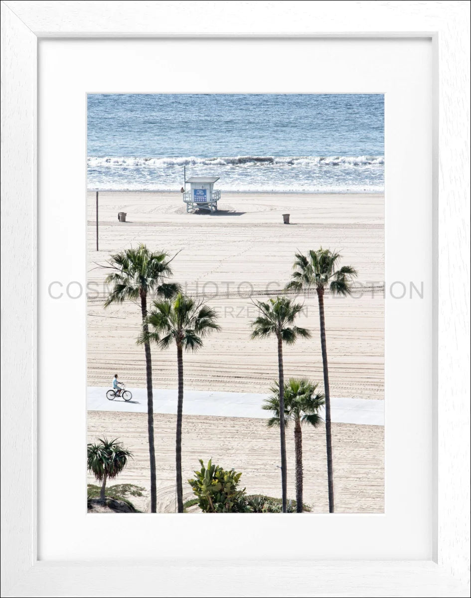 Poster mit Rahmen Kalifornien Santa Monica ’Beach’ K135