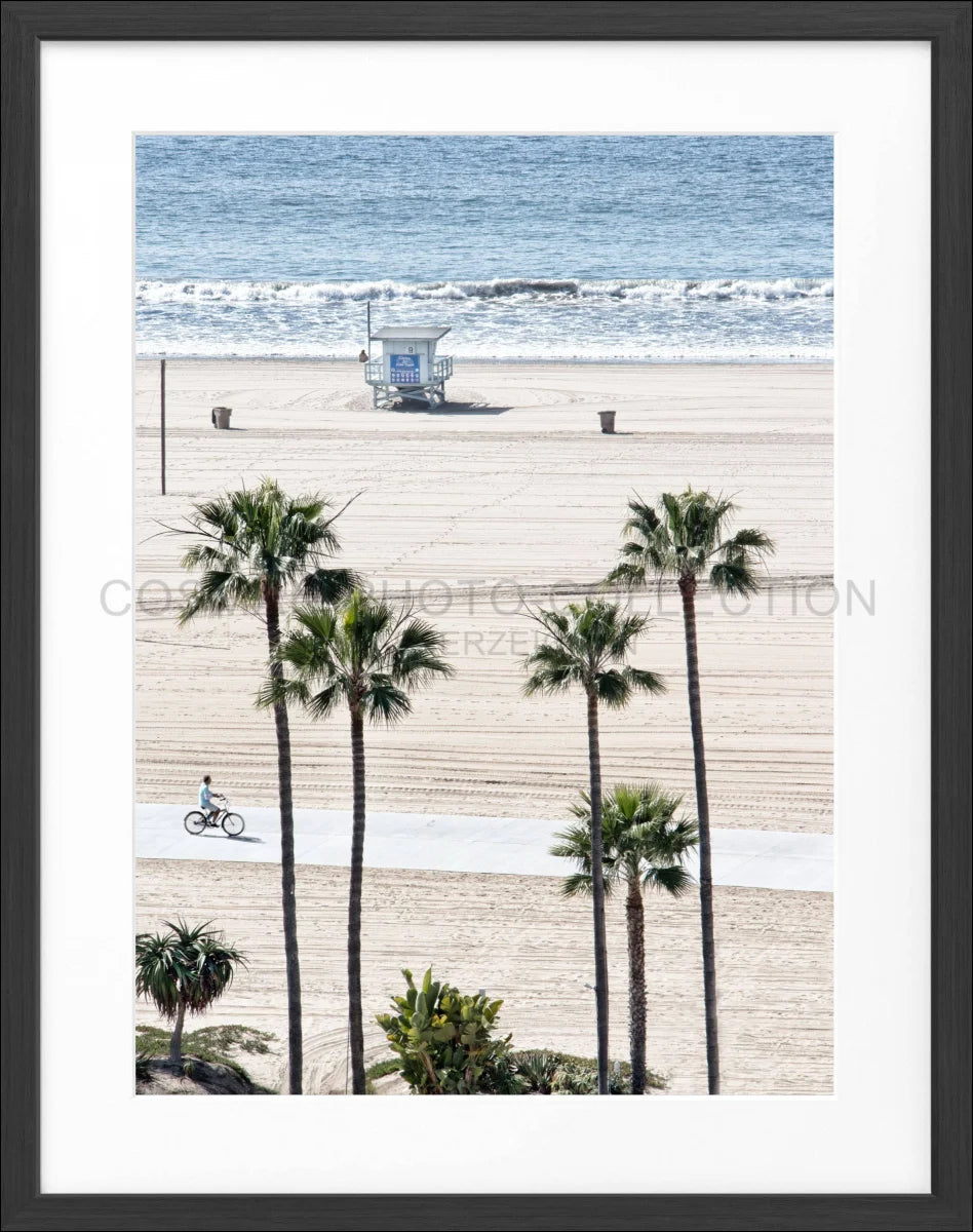 Poster mit Rahmen Kalifornien Santa Monica ’Beach’ K135