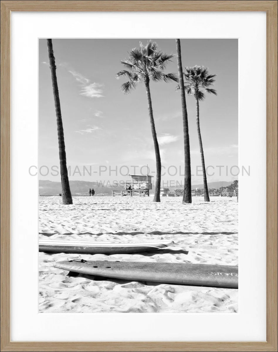 Poster mit Rahmen Kalifornien Venice Beach K121 - Wandbilder