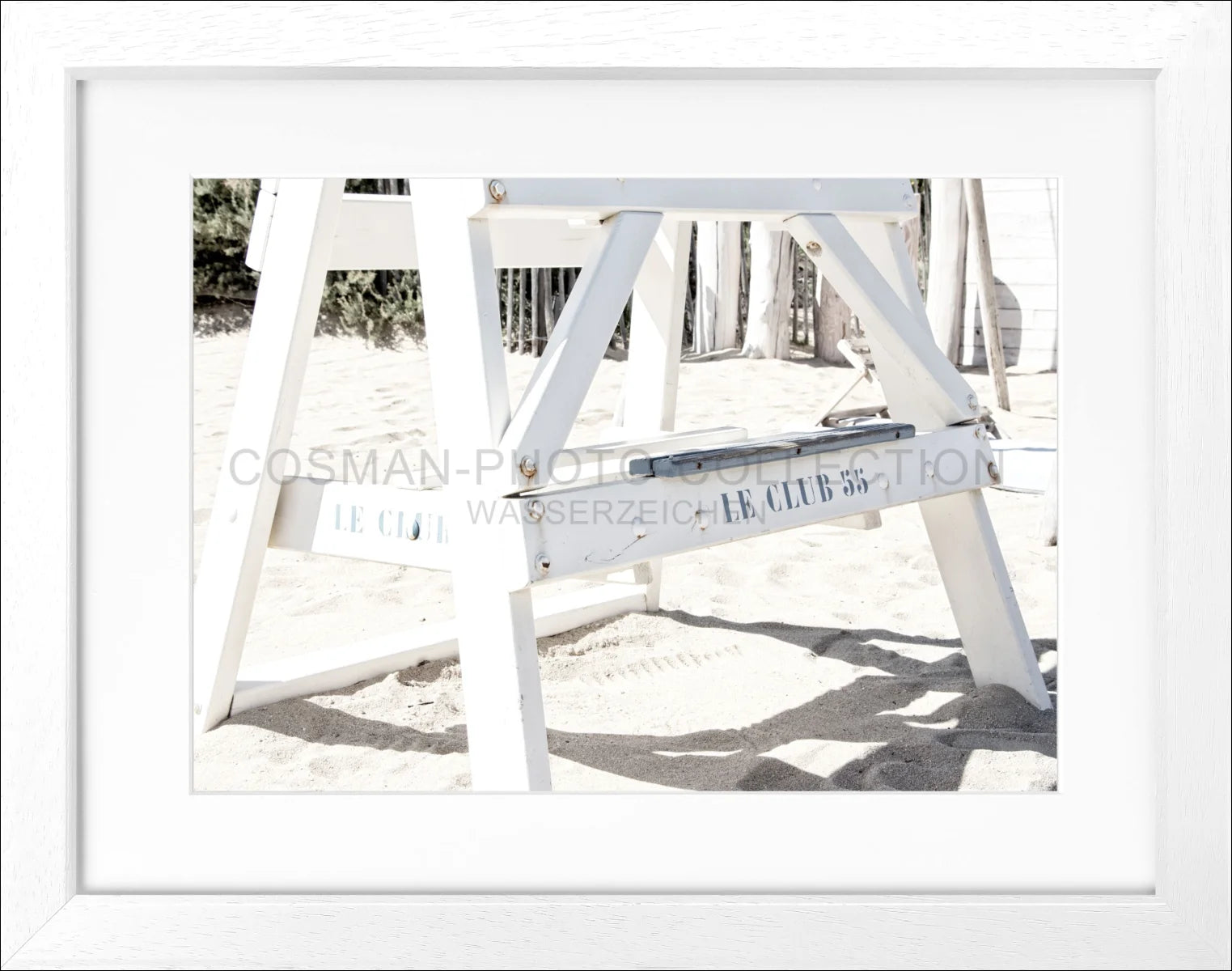 Poster mit Rahmen ’Le Club 55’ Saint Tropez ST31