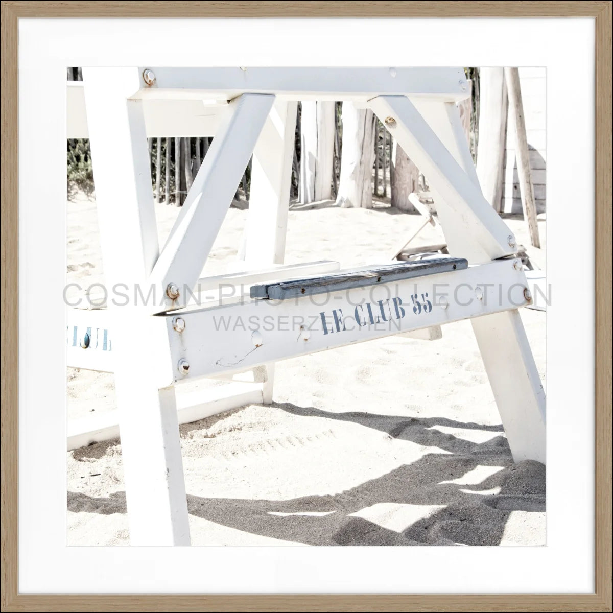 Poster mit Rahmen ’Le Club 55’ Saint Tropez ST31Q