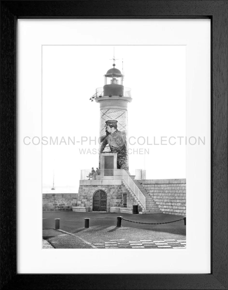 Poster mit Rahmen ’Leuchtturm’ Saint Tropez ST20