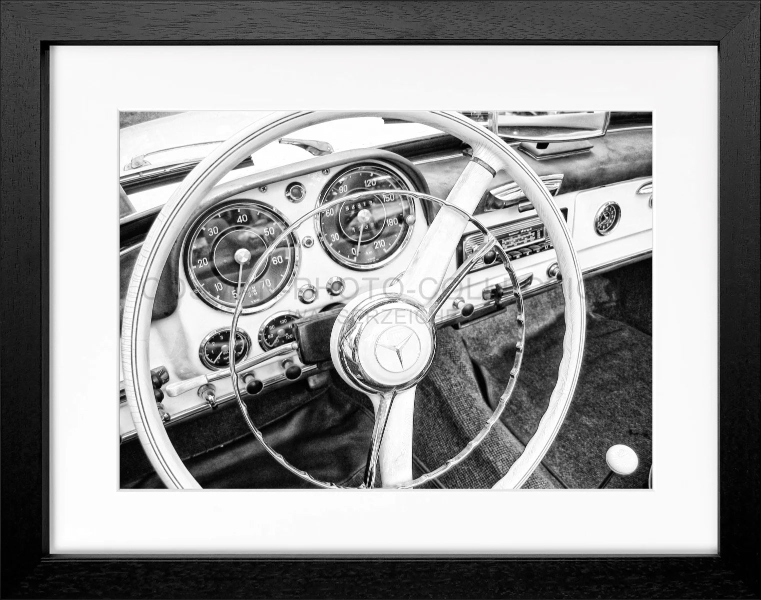 Poster mit Rahmen Mercedes - Wandbilder