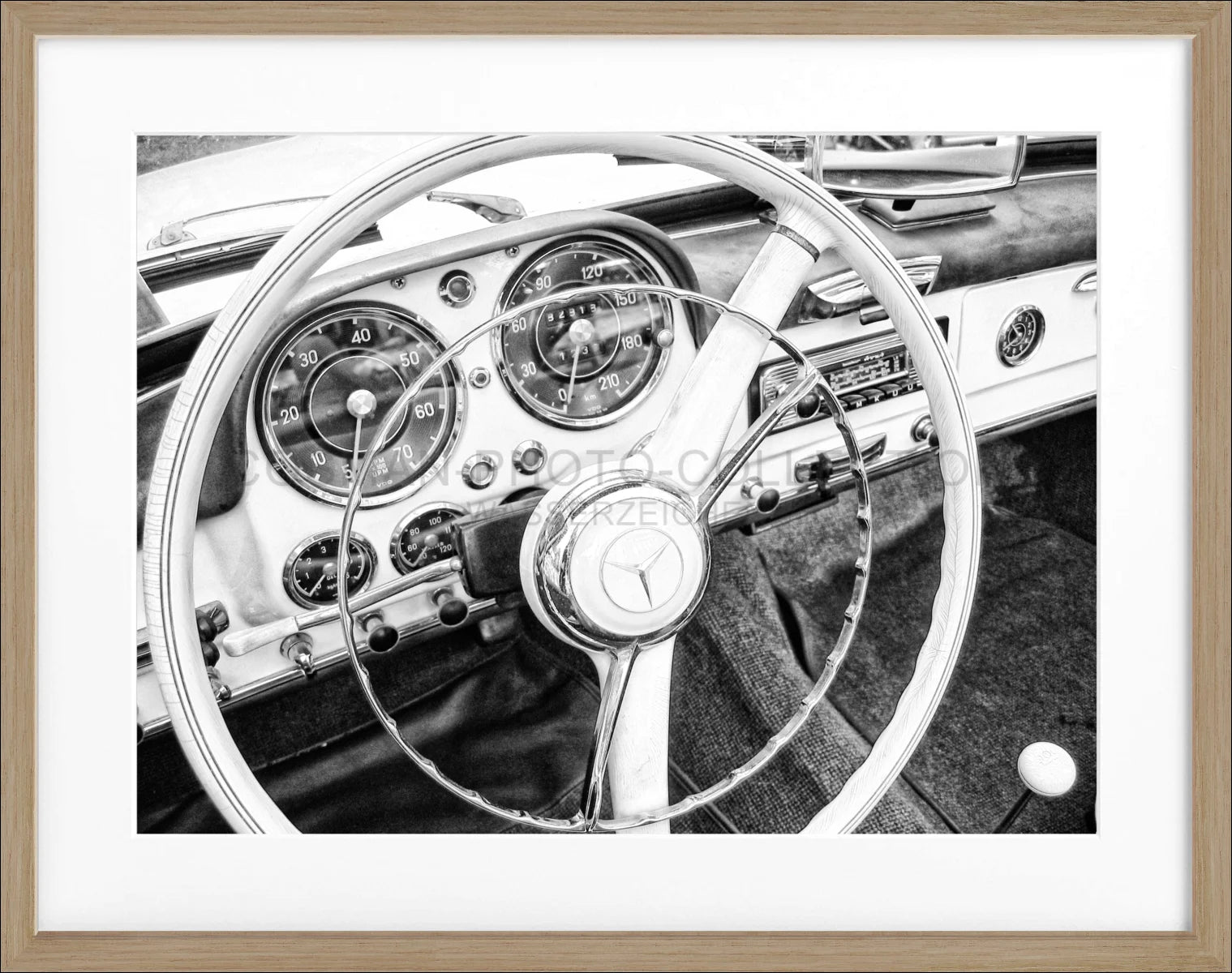 Poster mit Rahmen Mercedes - Wandbilder